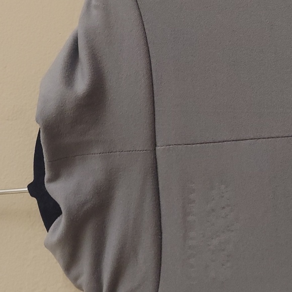 LANE BRYANT Long Sleeve Mock Turtleneck Longline Gray Top - Picture 8 of 12